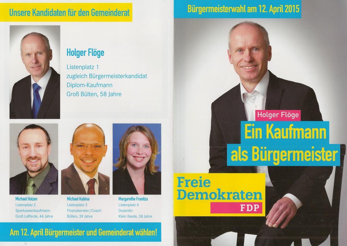 Ortsratswahl & Gemeinderatswahl & Bürgermeisterwahl 2015
